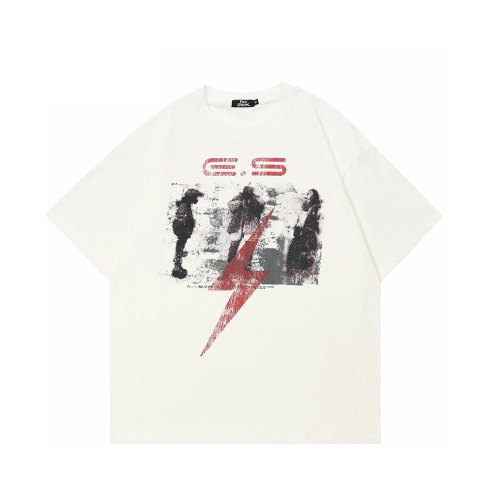 'Static Shock' Graphic T-Shirt