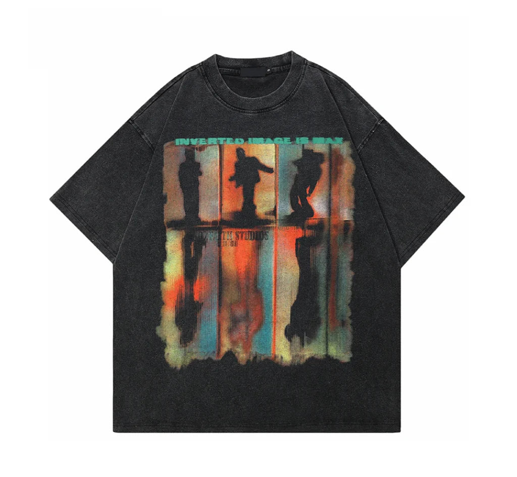 Inverted Realm Acid Wash T-Shirt