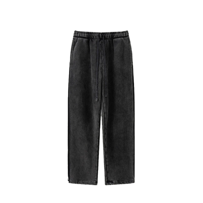 Essential Acid Wash Straight Leg Joggers