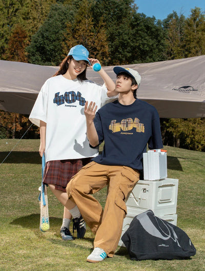 '404 Anonymous' Applique T-Shirt