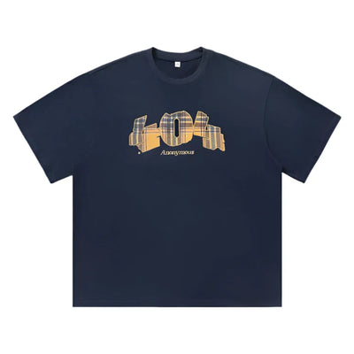 '404 Anonymous' Applique T-Shirt