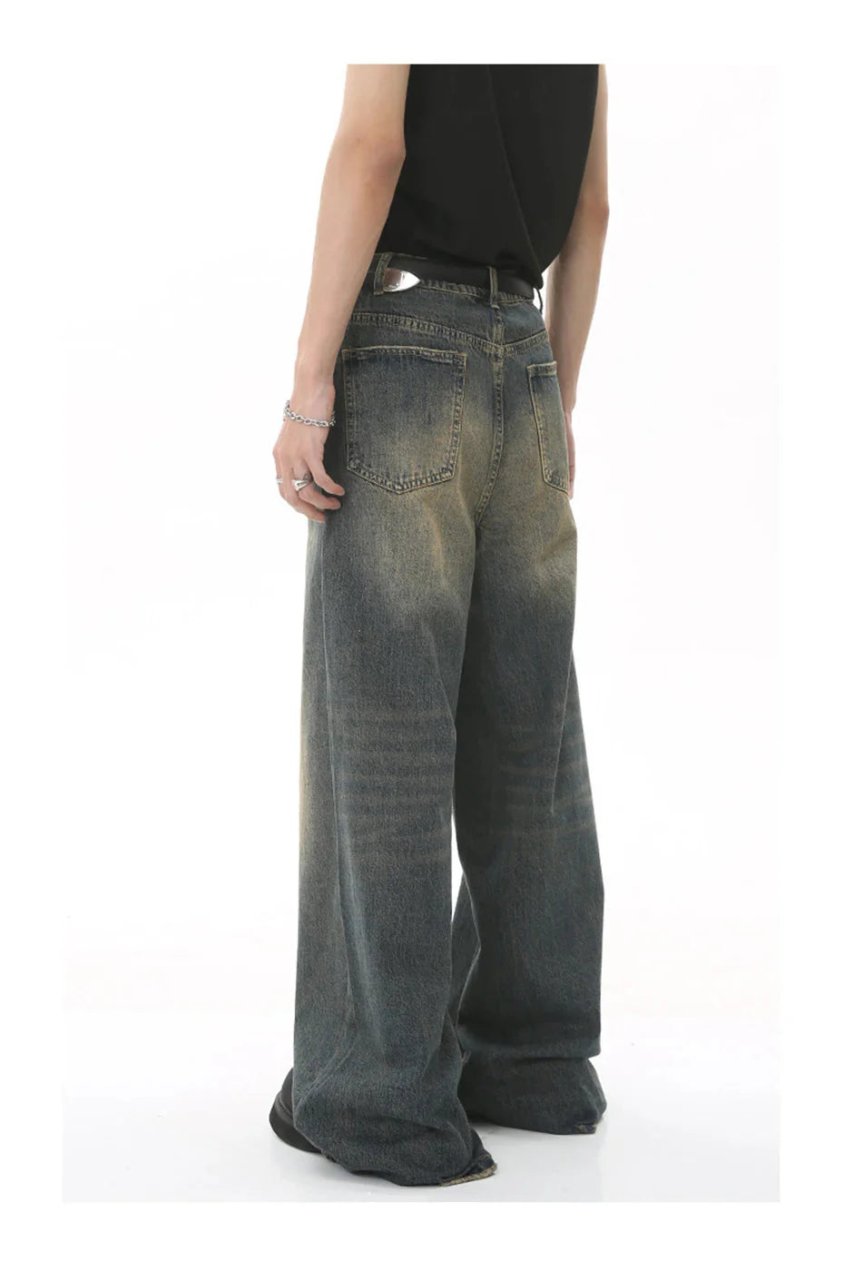 90's Wash Baggy Jeans