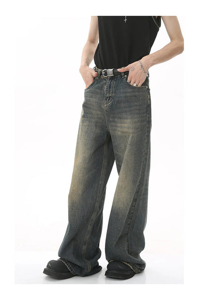 90's Wash Baggy Jeans