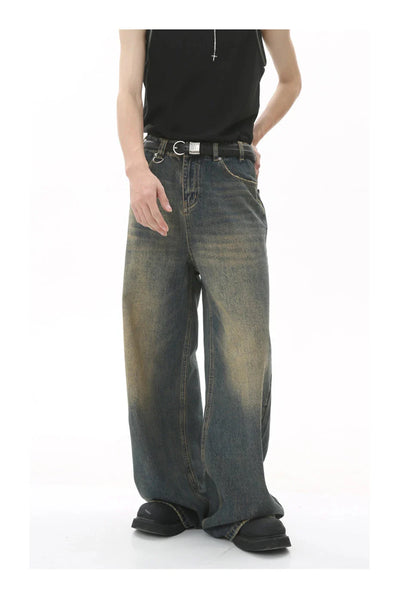 90's Wash Baggy Jeans