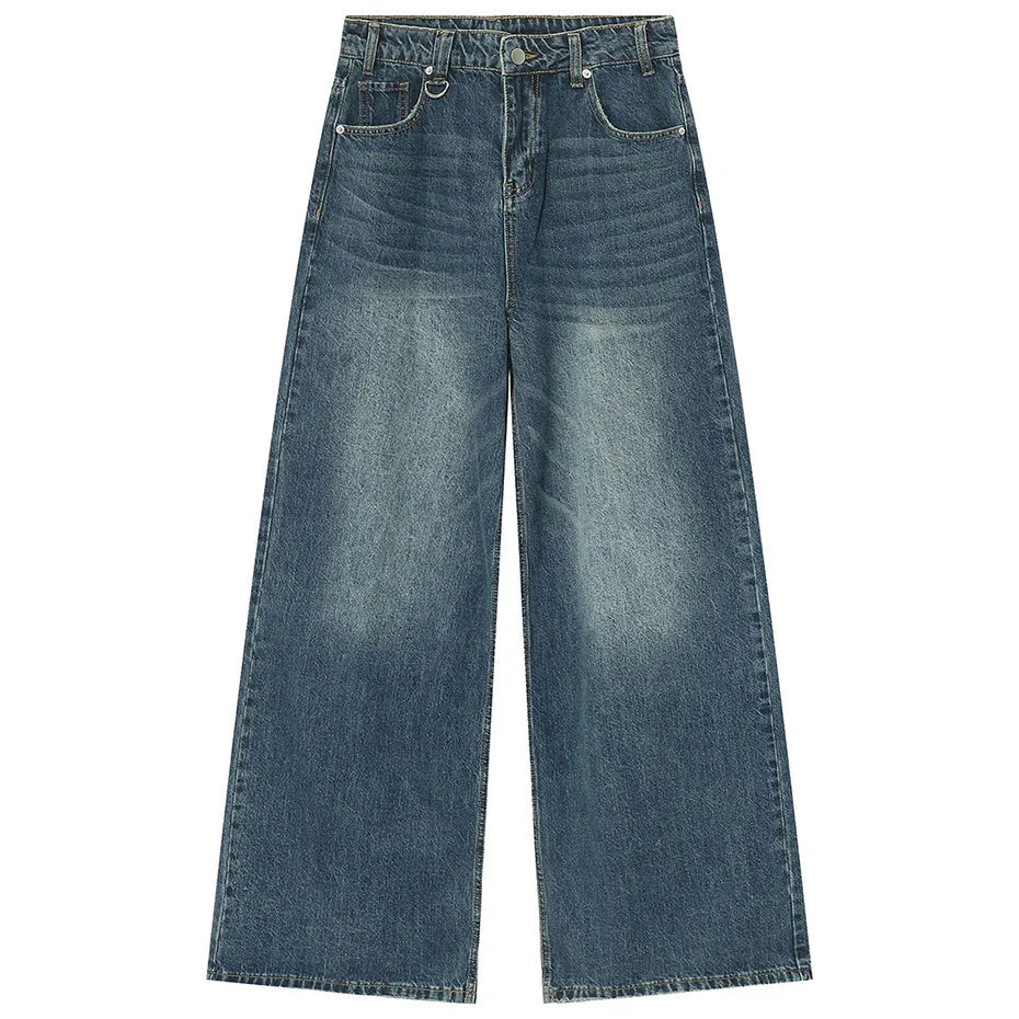 90's Wash Baggy Jeans