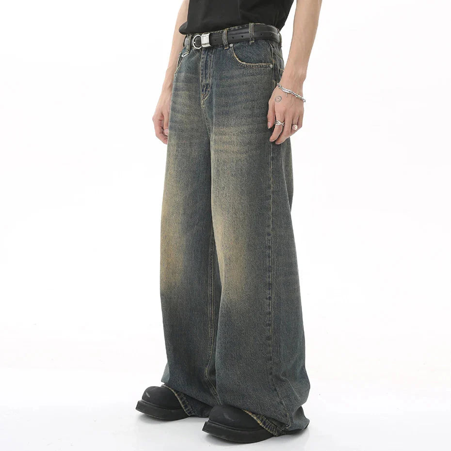 90's Wash Baggy Jeans