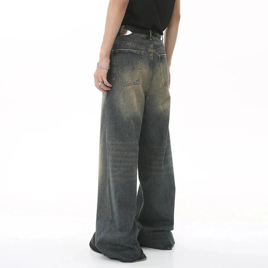 90's Wash Baggy Jeans