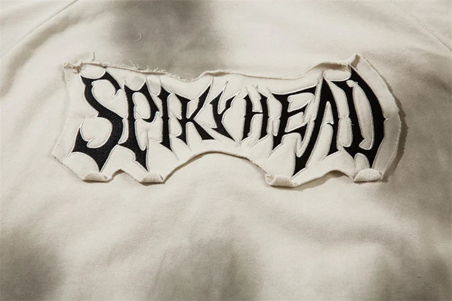 AW SPIKEY HEAD Gothic Logo Zip-up Hoodie