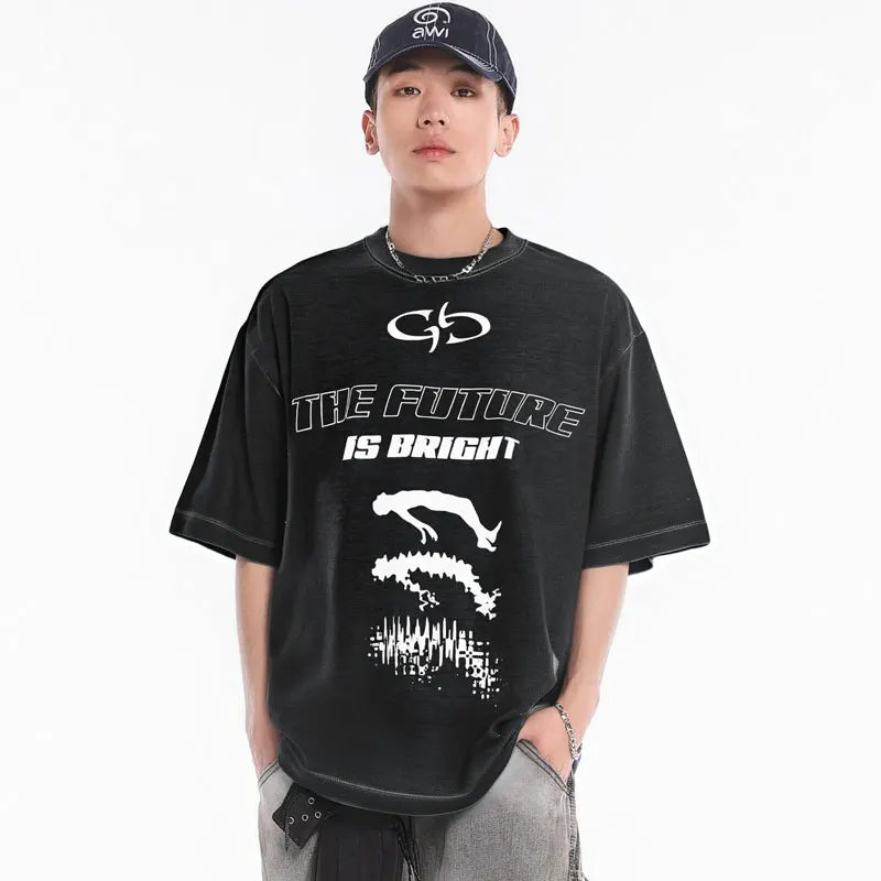 'Abduction' Y2k Graphic T-Shirt