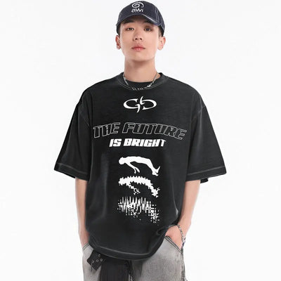 'Abduction' Y2k Graphic T-Shirt