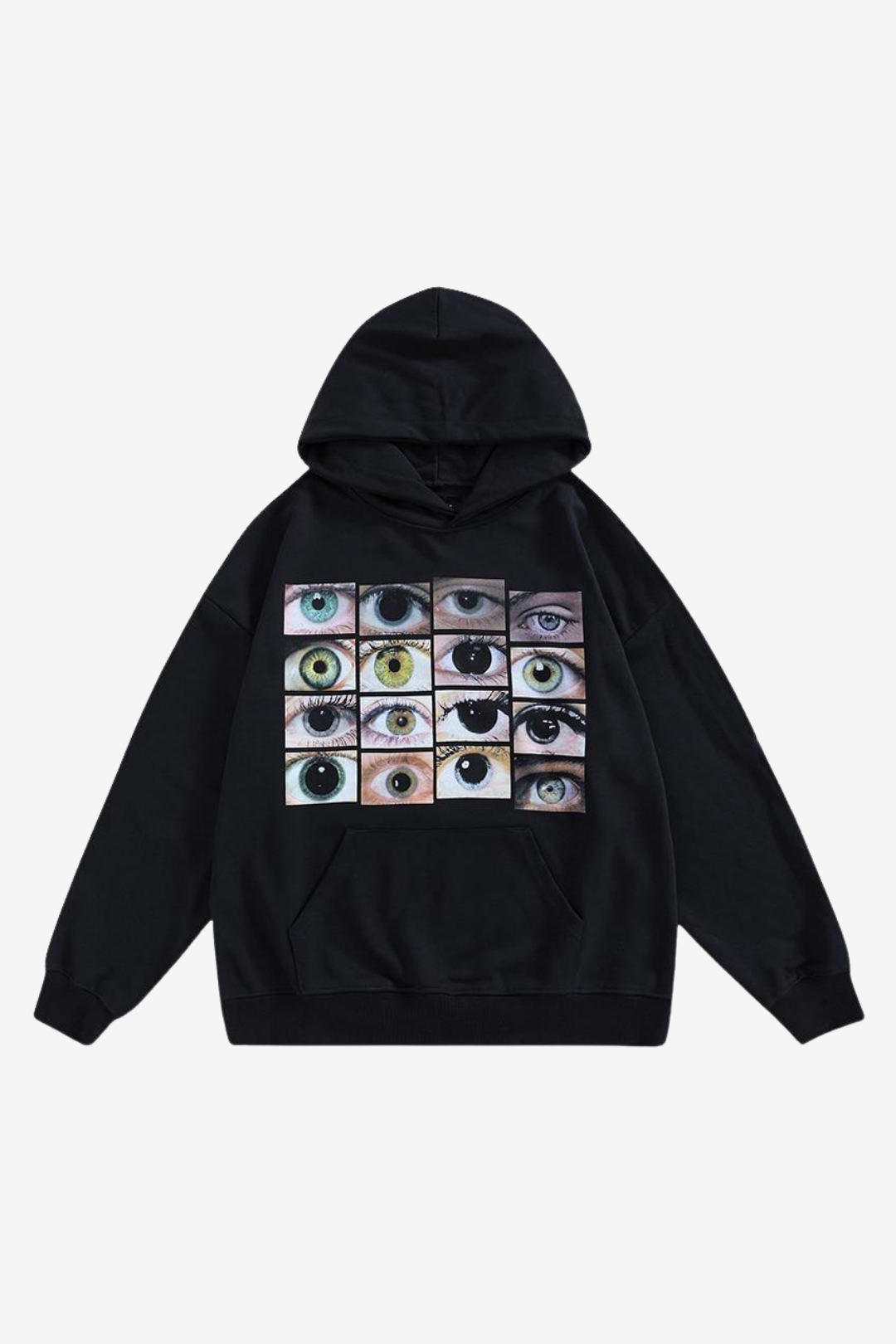 Eye Photo Graphic Hoodie