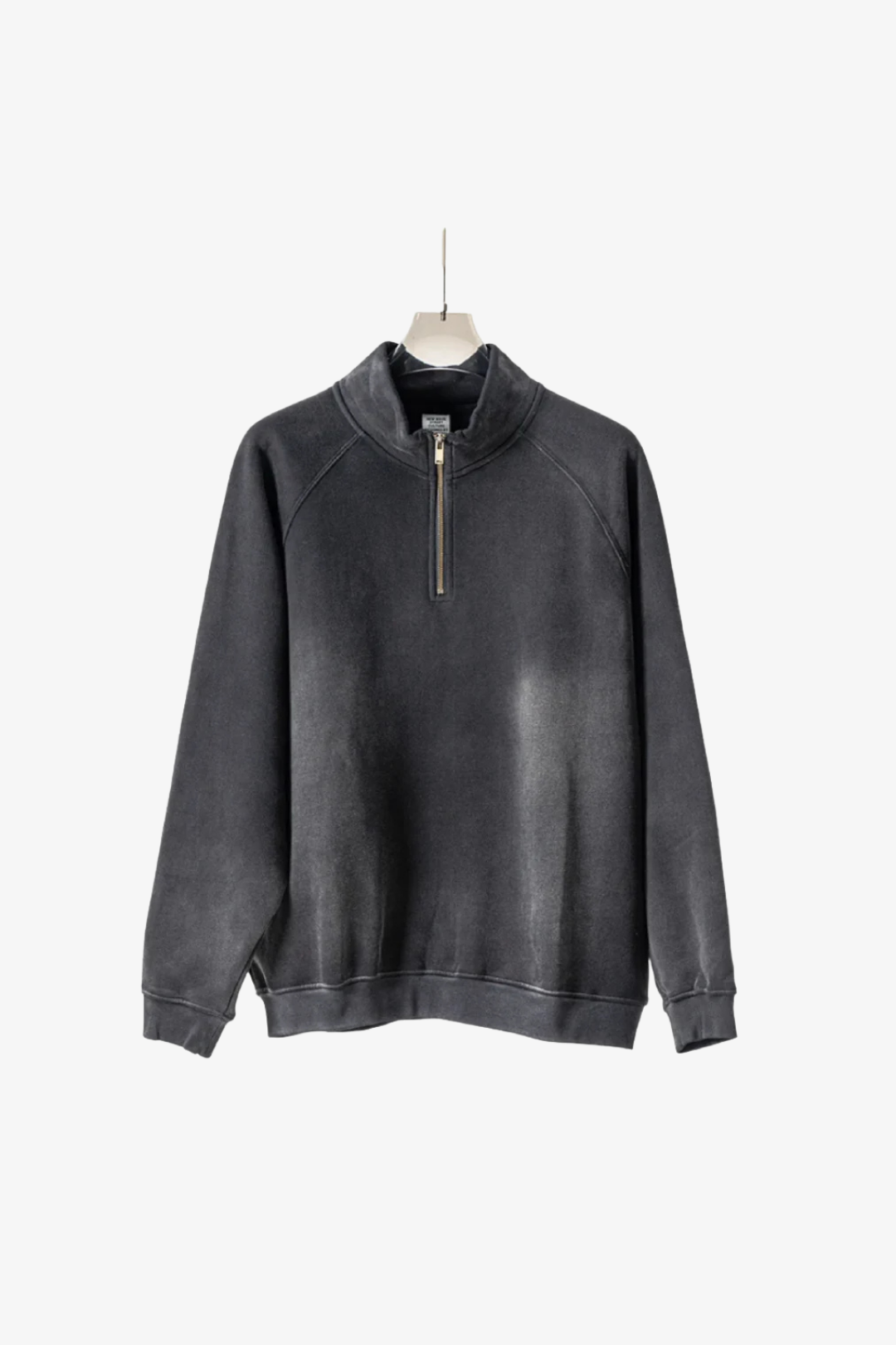 Vintage Wash1/4 Zip Sweatshirt