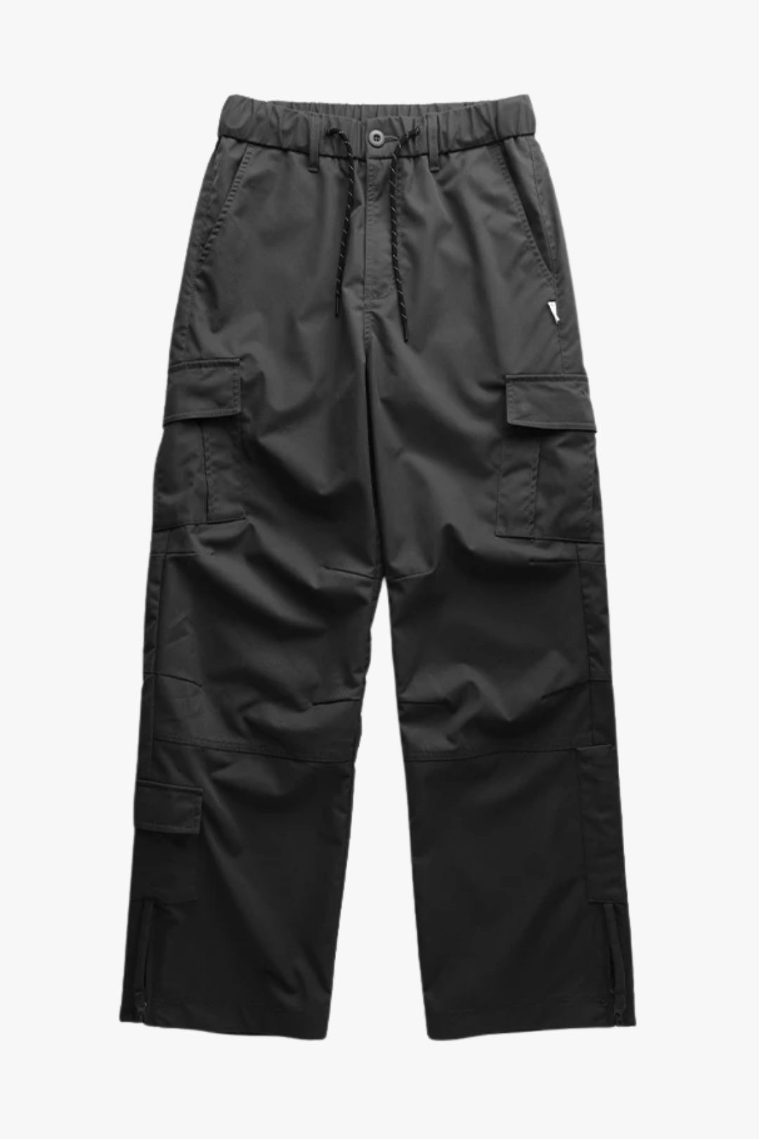 Straight Leg Twill Cargo Pants