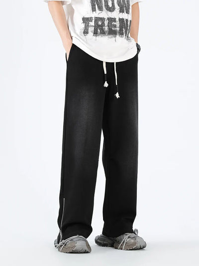 Ankle Zip Straight Leg Joggers