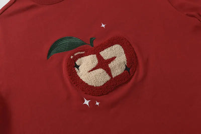 Apple Applique Stitch T-Shirt