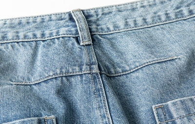 Balloon Fit Tapered Jeans