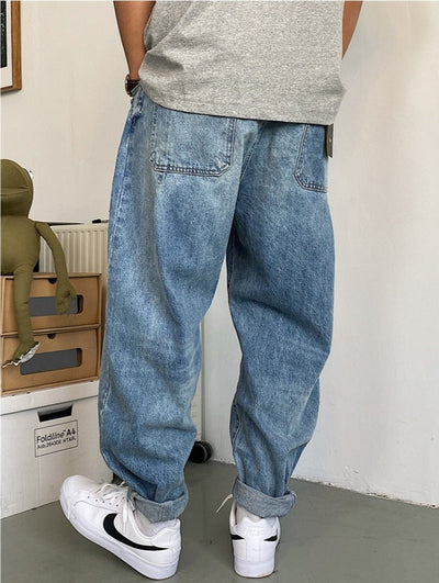 Balloon Fit Tapered Jeans
