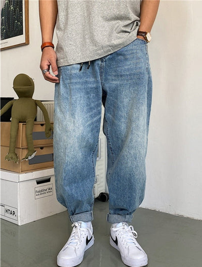 Balloon Fit Tapered Jeans