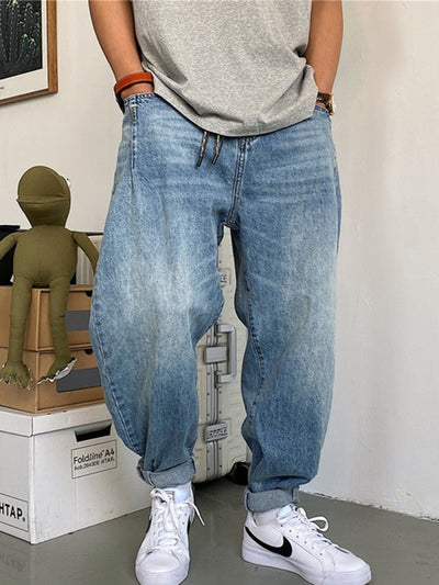Balloon Fit Tapered Jeans