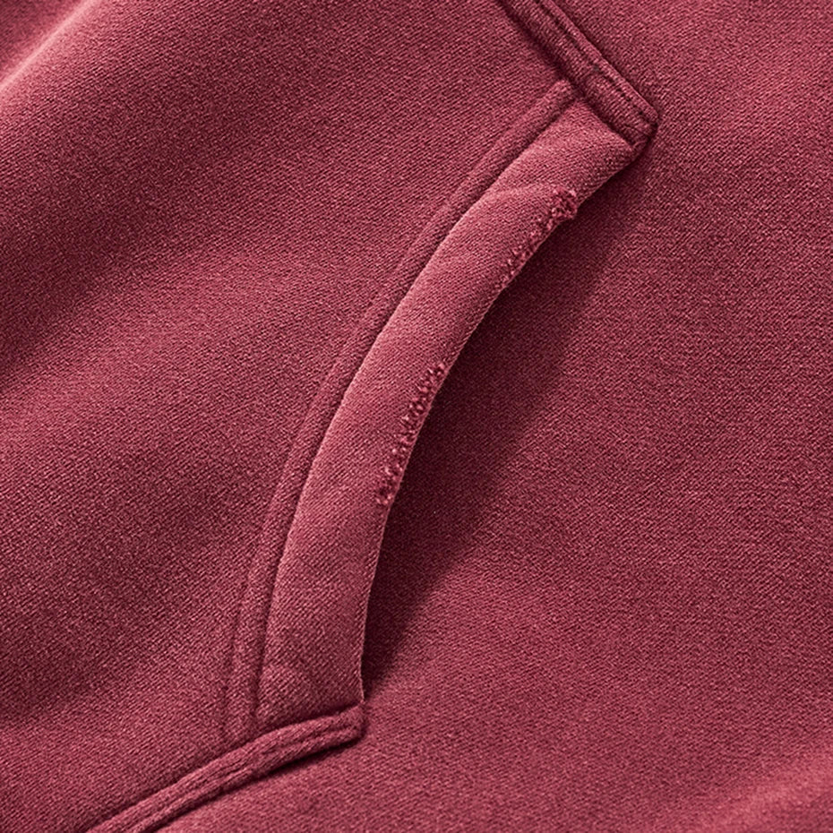 Boxy Crop Washed Zip-Up Hoodie