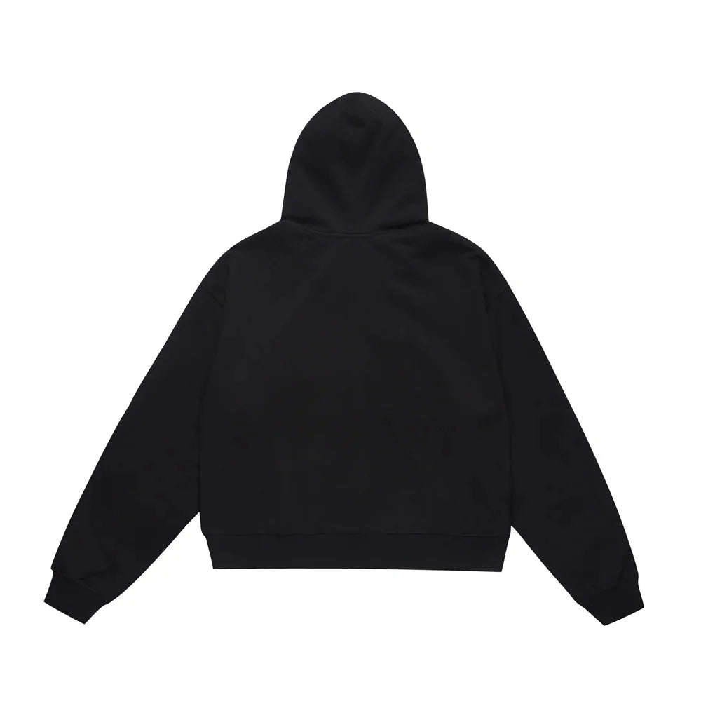 Essential Boxy Zip-up Hoodie