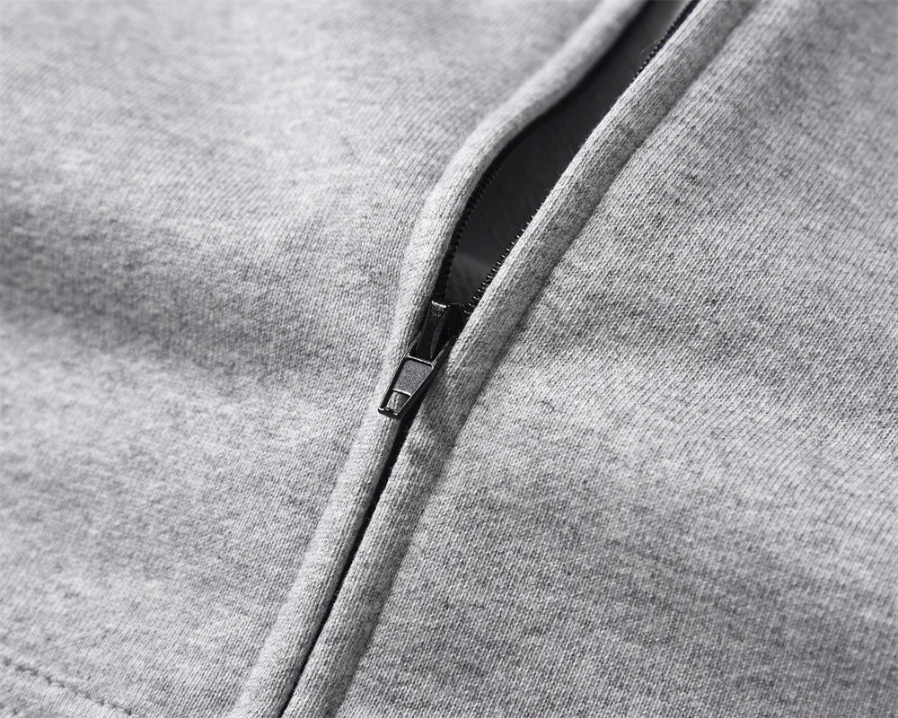 Essential Boxy Zip-up Hoodie