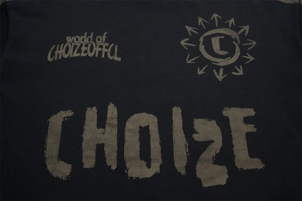 CHOIZE Painted Graphic T-Shirt