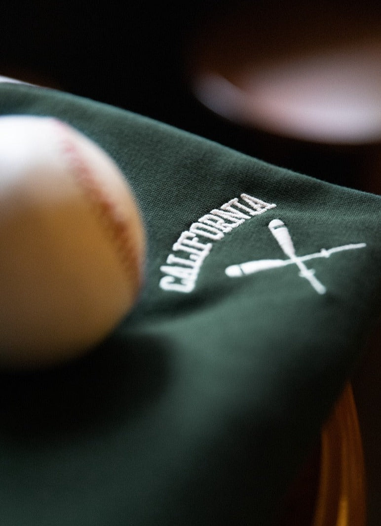 California Embroidered Heavyweight Polo Shirt
