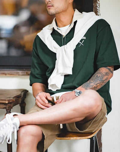 California Embroidered Heavyweight Polo Shirt