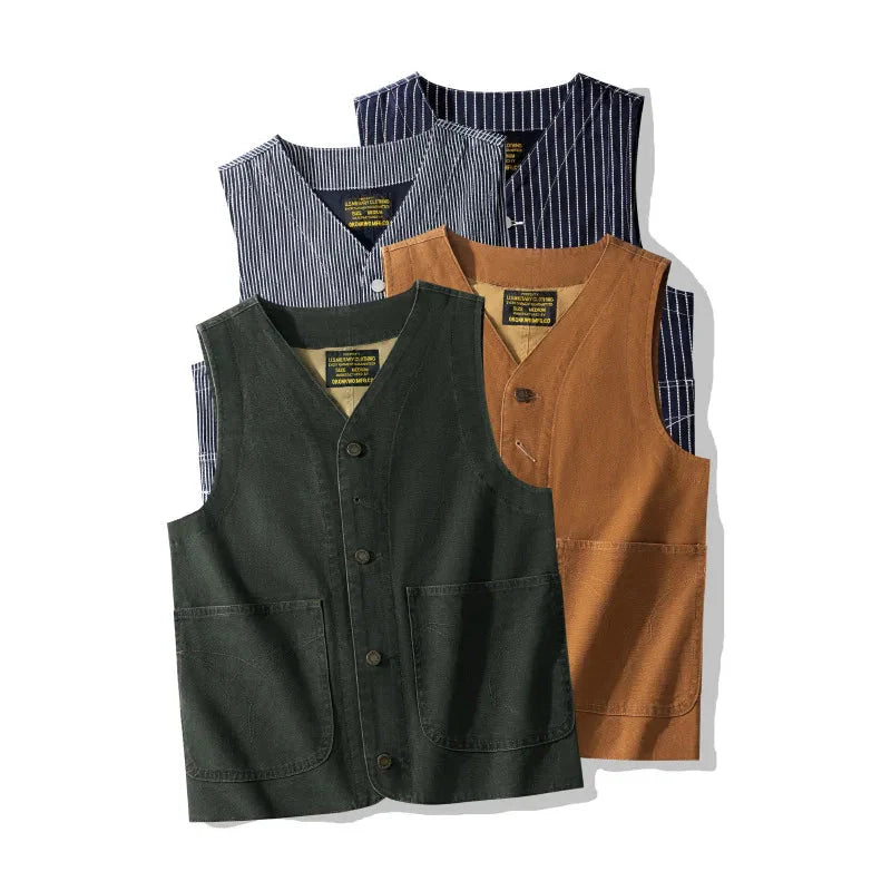 Canvas Heritage Workwear vest