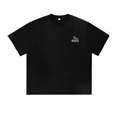 Capybara Embroidery T-Shirt