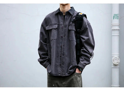 Garment Dyed Cargo Overshirt