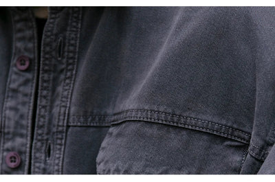 Garment Dyed Cargo Overshirt