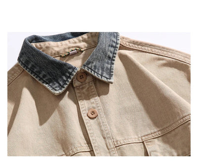 Garment Dyed Cargo Overshirt