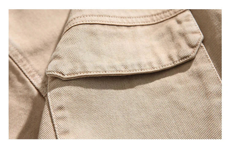 Garment Dyed Cargo Overshirt