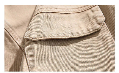 Garment Dyed Cargo Overshirt