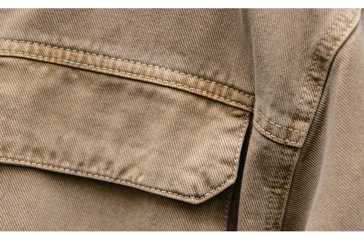 Garment Dyed Cargo Overshirt