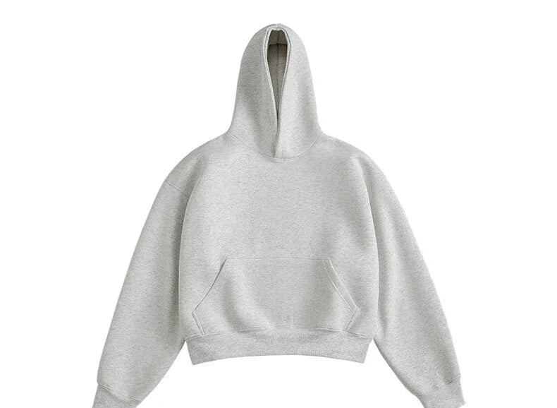 Cropped Boxy Hoodie