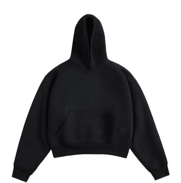 Cropped Boxy Hoodie