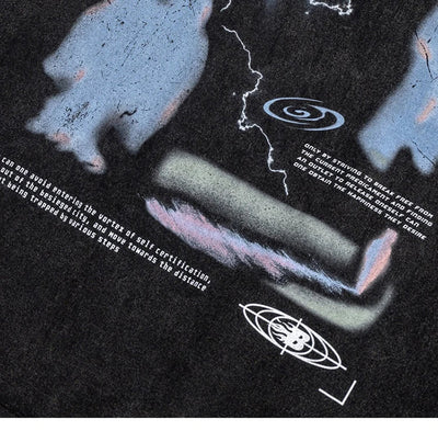 Cyber Escape Acid Wash T-Shirt