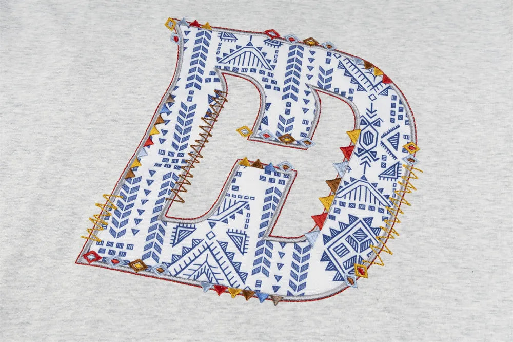DARK HARVEST AZTQ Applique T-Shirt
