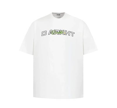 DARK HARVEST Floral Embroidered T-Shirt