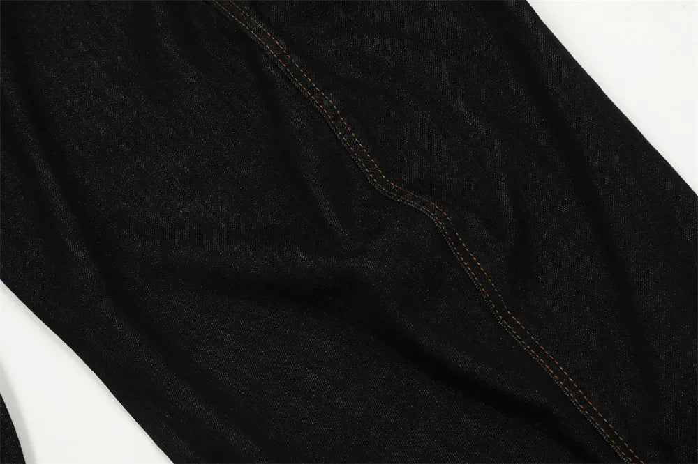 DarkWash Barrel Leg Jeans