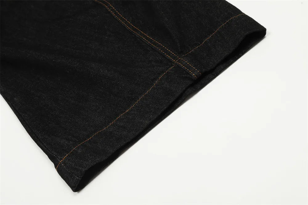 DarkWash Barrel Leg Jeans