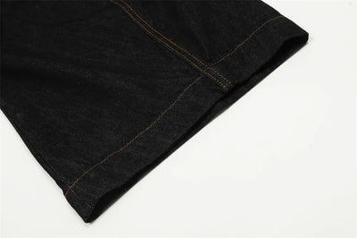 DarkWash Barrel Leg Jeans