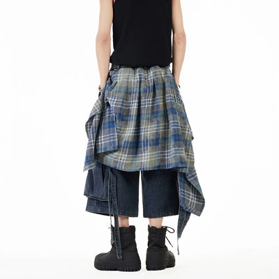 Deconstructed Flannel Jorts