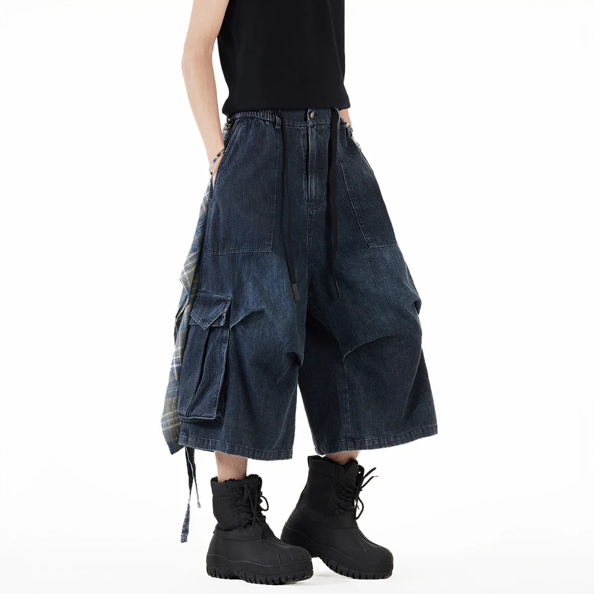 Deconstructed Flannel Jorts