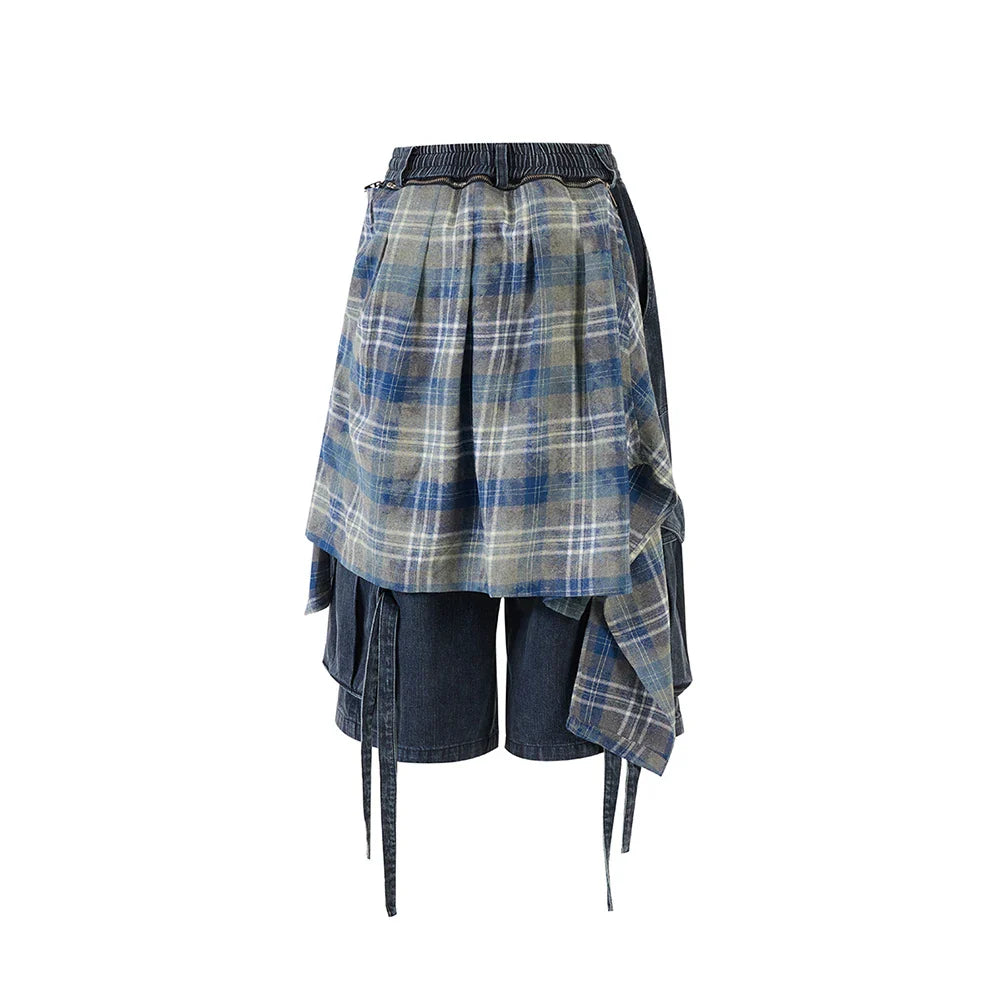 Deconstructed Flannel Jorts
