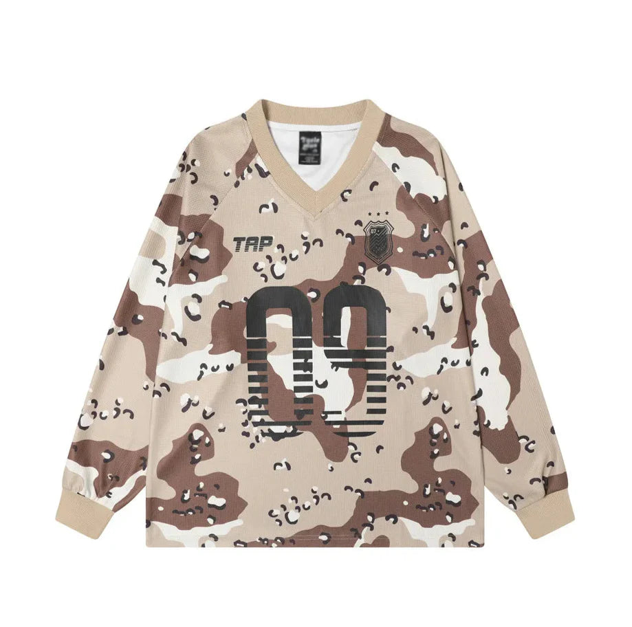 Dessert Camo Long Sleeve Jersey