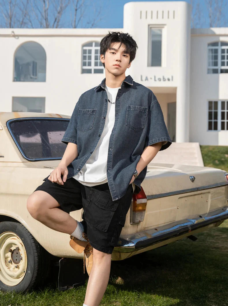 Drop Sleeve Check Shirt